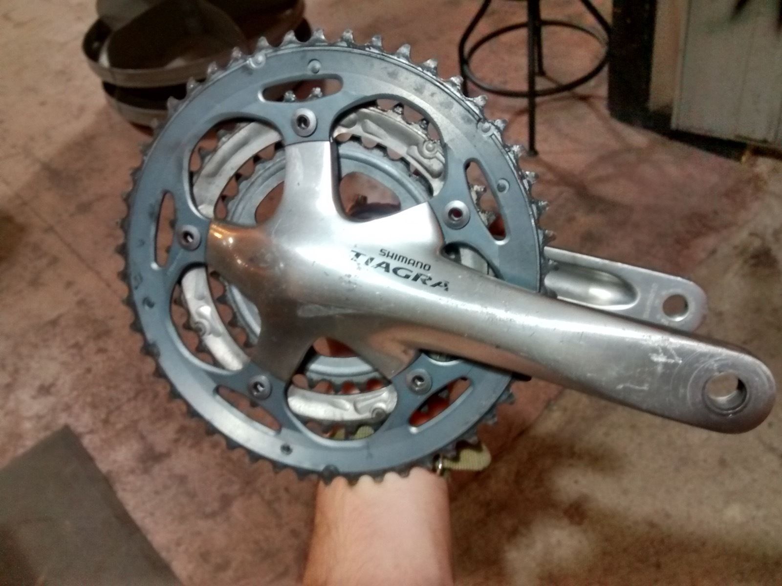 tiagra triple crankset
