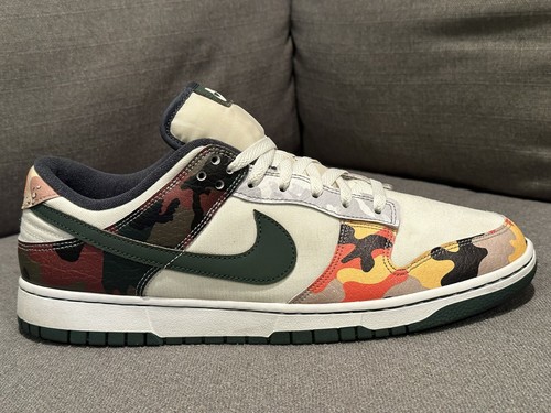 靴 Nike Dunk Low \"Sail Multi Camo\" Nike Dunk Low Sail Multi-Camo (PS) - DB1900-100 - US