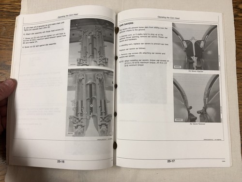 John Deere 40 Series Corn Heads Owners Manual
