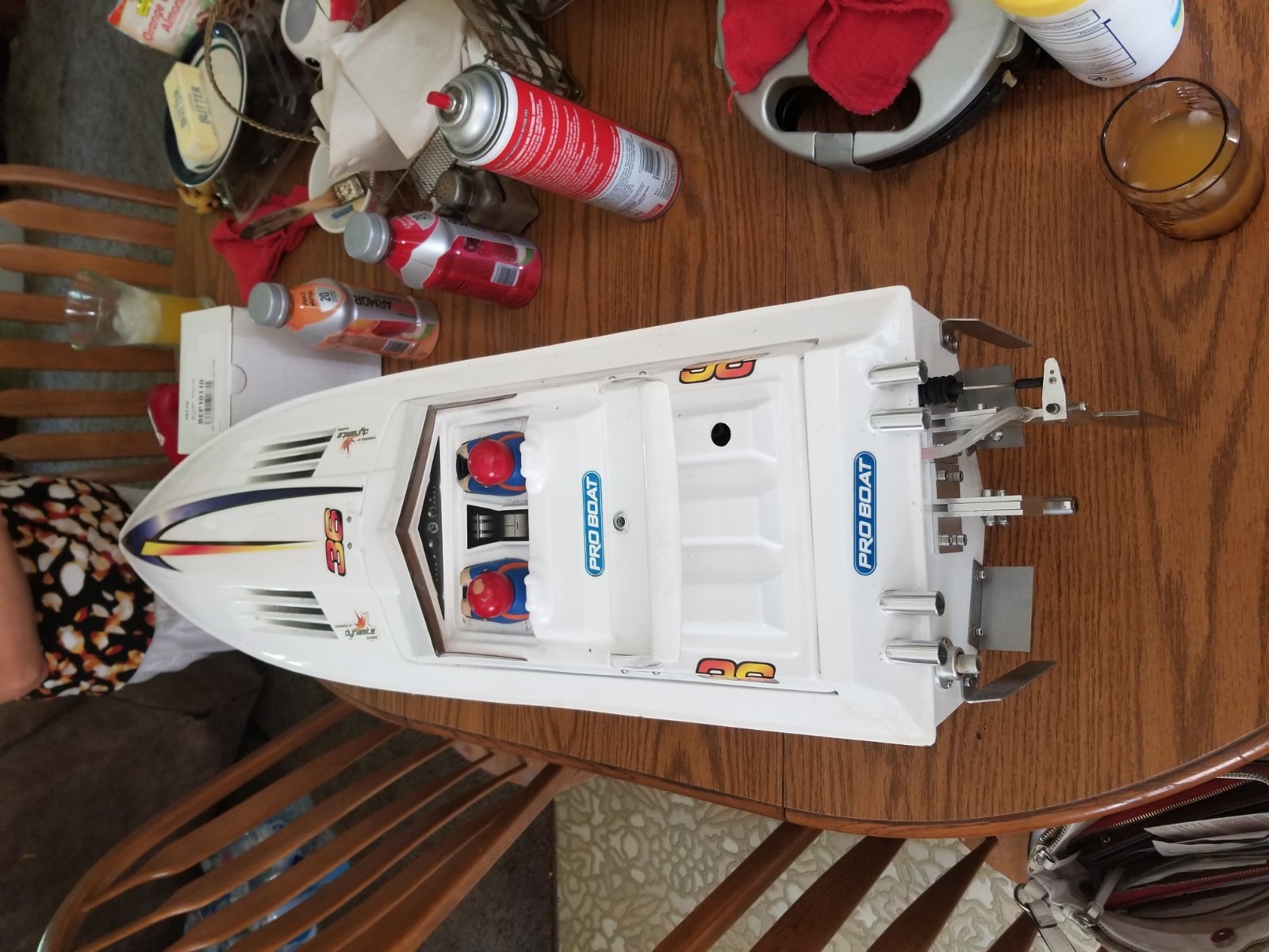 Proboat Shockwave 36  Nitro Powered Deep - V  Boat