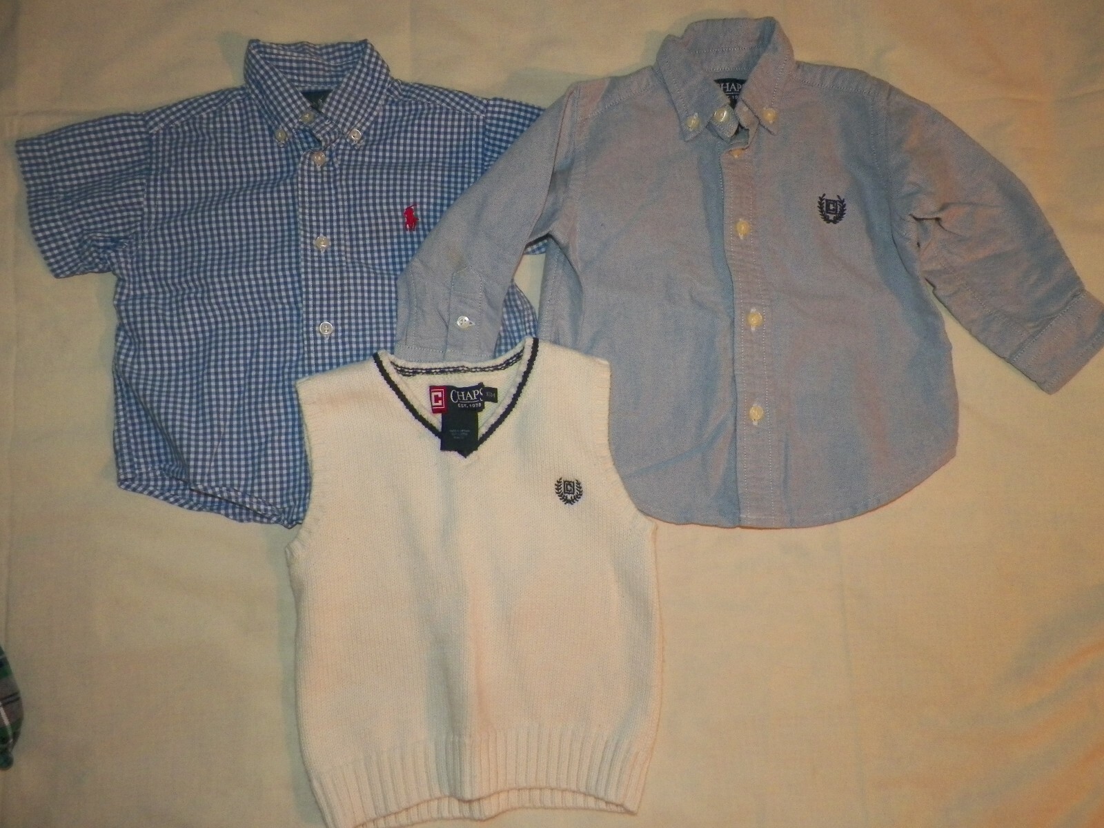 14 Piece Lot Baby Boy Clothes 18 Month Spring Summer John Deere Ralph Lauren +