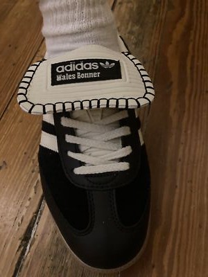 WALES BONNER x adidas originals Black Samba Pony Tonal for WALES BONNER x adidas originals Black Samba Pony Tonal for