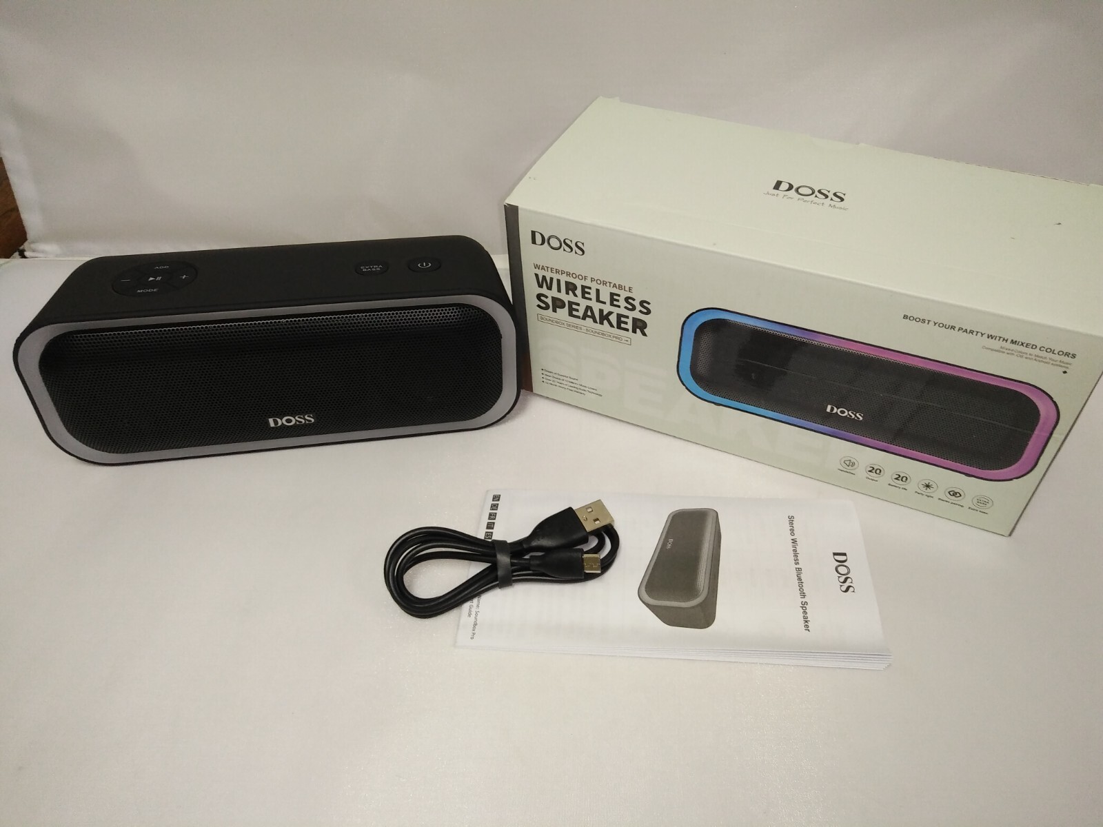 Open Box Doss Bluetooth Speaker