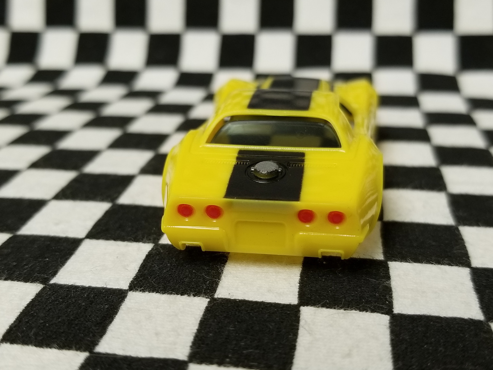 Yellow & Black AF Xtras A/P A Production Corvette - AFX, TOMY, Auto World