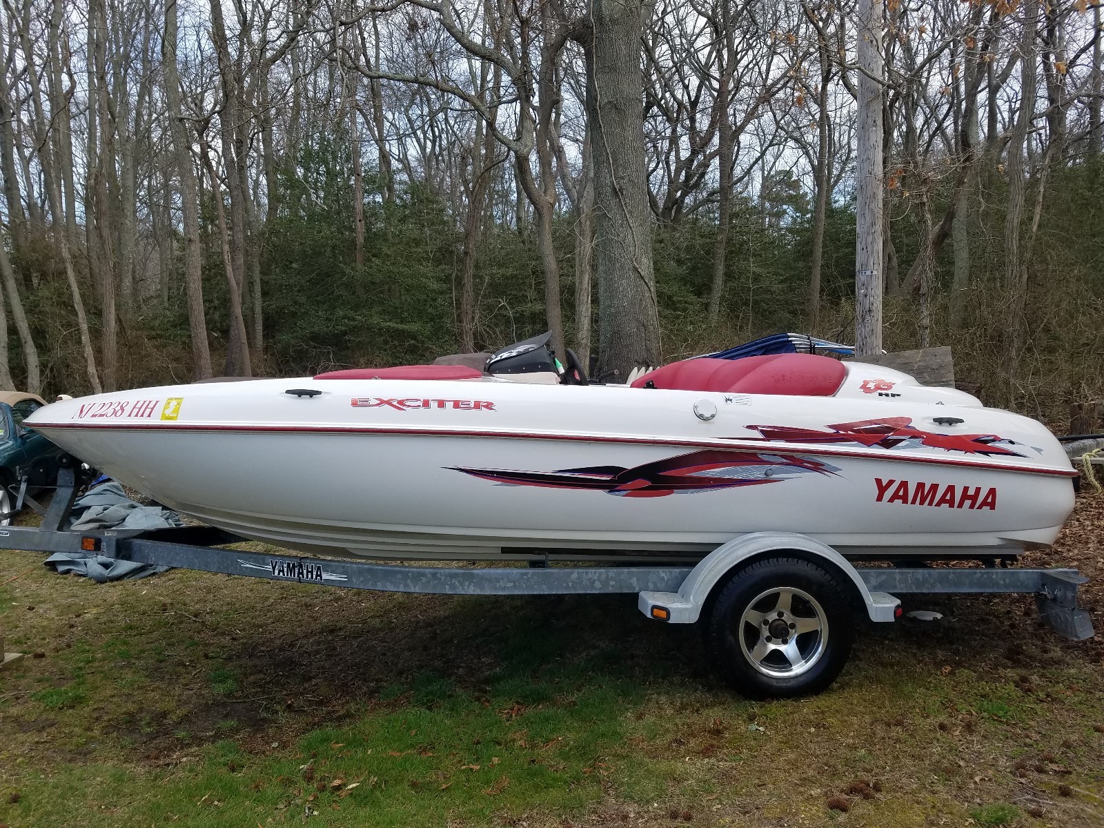 1999 YAMAHA Exciter 18' Jet Boat Runs Great Includes Yamaha Trailer