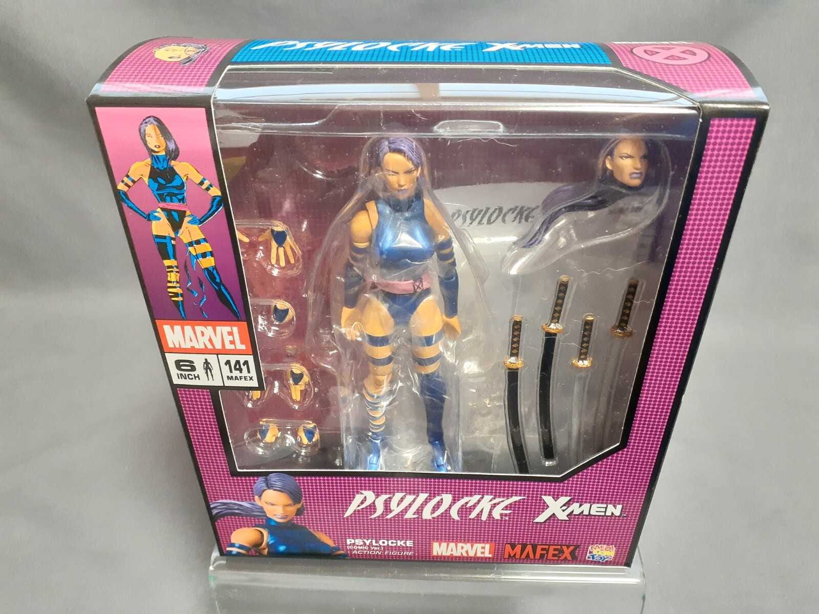 MEDICOM TOY - 新品未開封 MAFEX PSYLOCKE（COMIC Ver.）X-MAN MAFEX Psylocke Comic Ver. (X-Men) | PlazaJapan