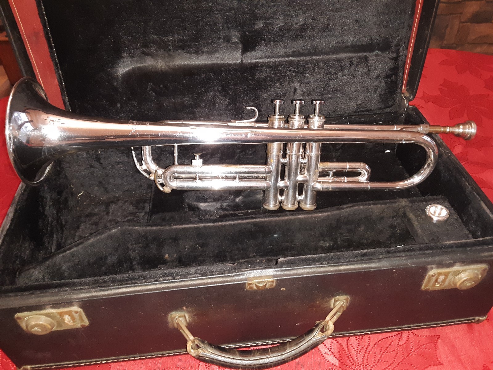 1964 Getsen Eterna Doc Severinson Trumpet 1st Year of Production Original Nickel