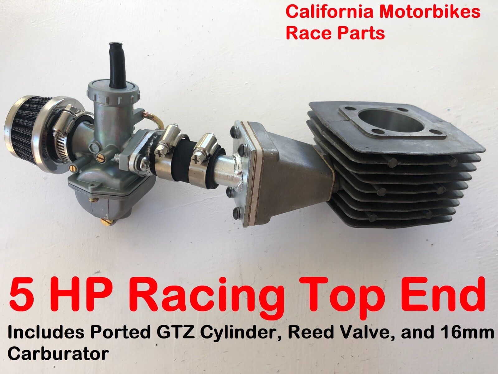 PORTED GTZ Reed Valve Top End Kit- 80cc 66cc Motorized Bike PORTED GTZ Reed Valve Top End Kit- 80cc 66cc Motorized Bike