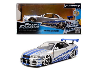 Jada Fast Furious 2002 Nissan Skyline 124 Modellauto Herst. Nr 253203044