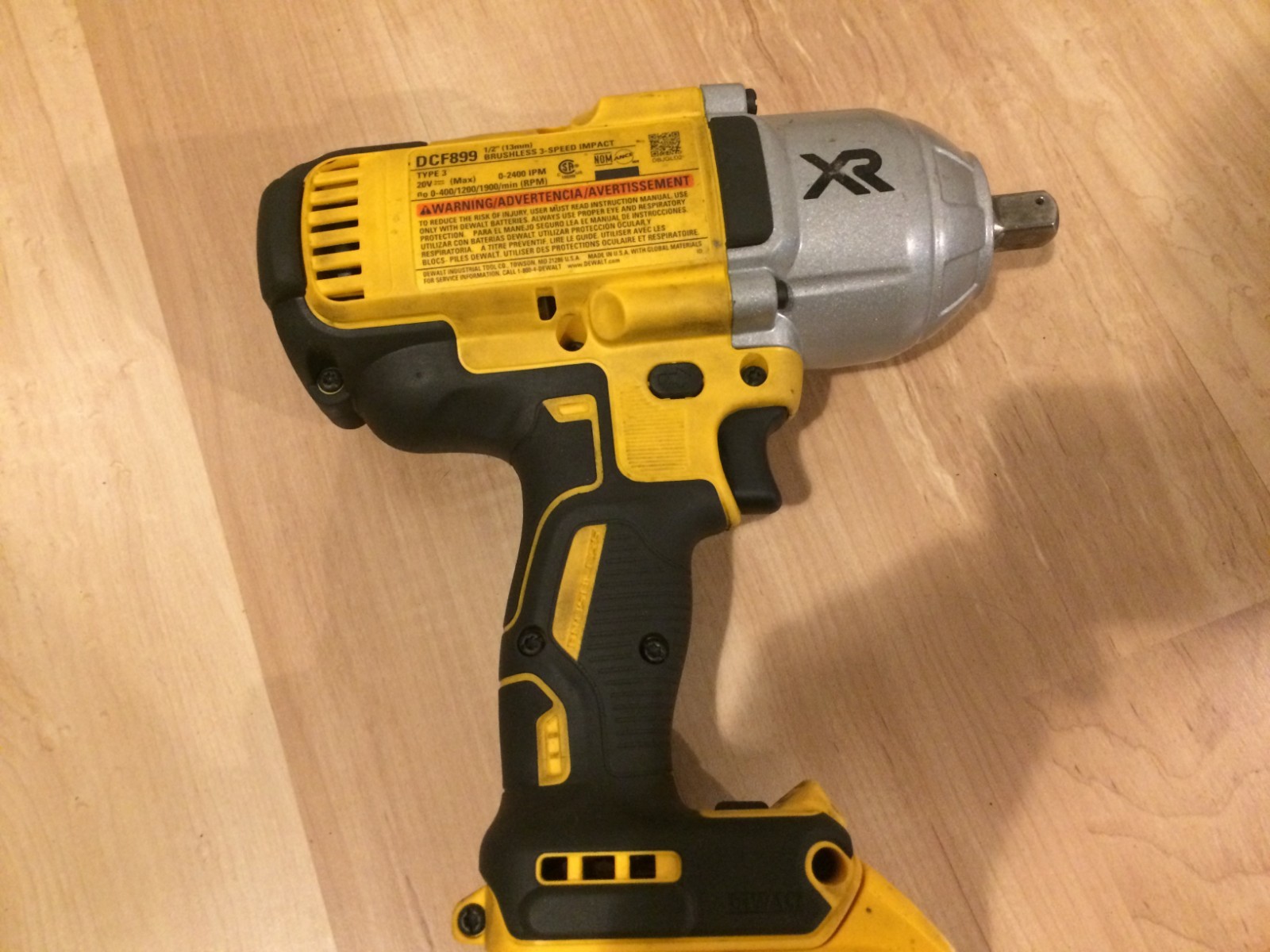 Dewalt DCF899 20V MAX XR High Torque 1/2
