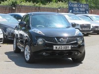 2013 Nissan Juke 1.6 Acenta 5dr [Premium Pack] Black Manual ULEZ HATCHBACK Petro