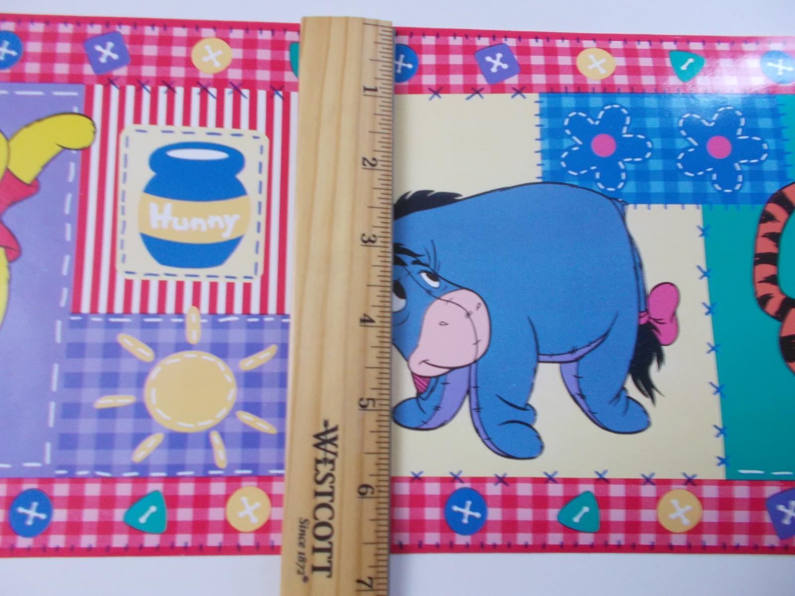 Winnie Pooh nursery wallpaper border Disney home Imperial 4 rolls 20yds tigger