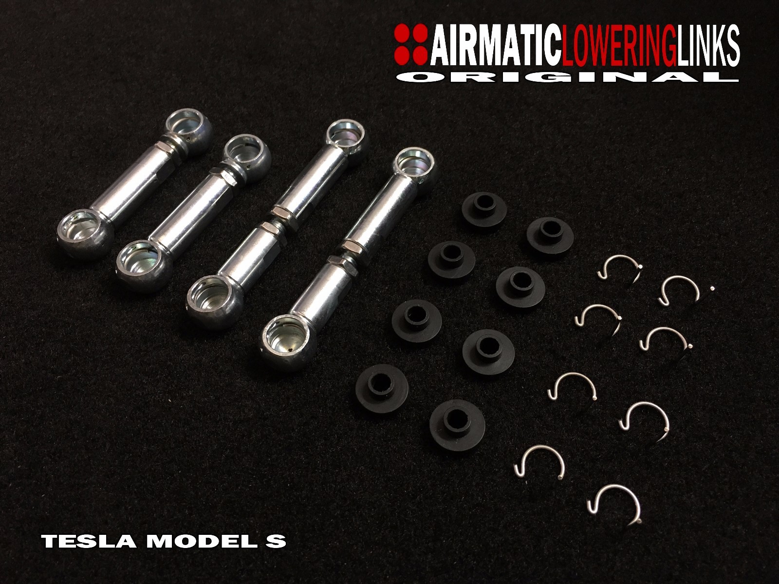 TESLA MODEL S LOWERING KIT / LINKAGES / LINKS eBay