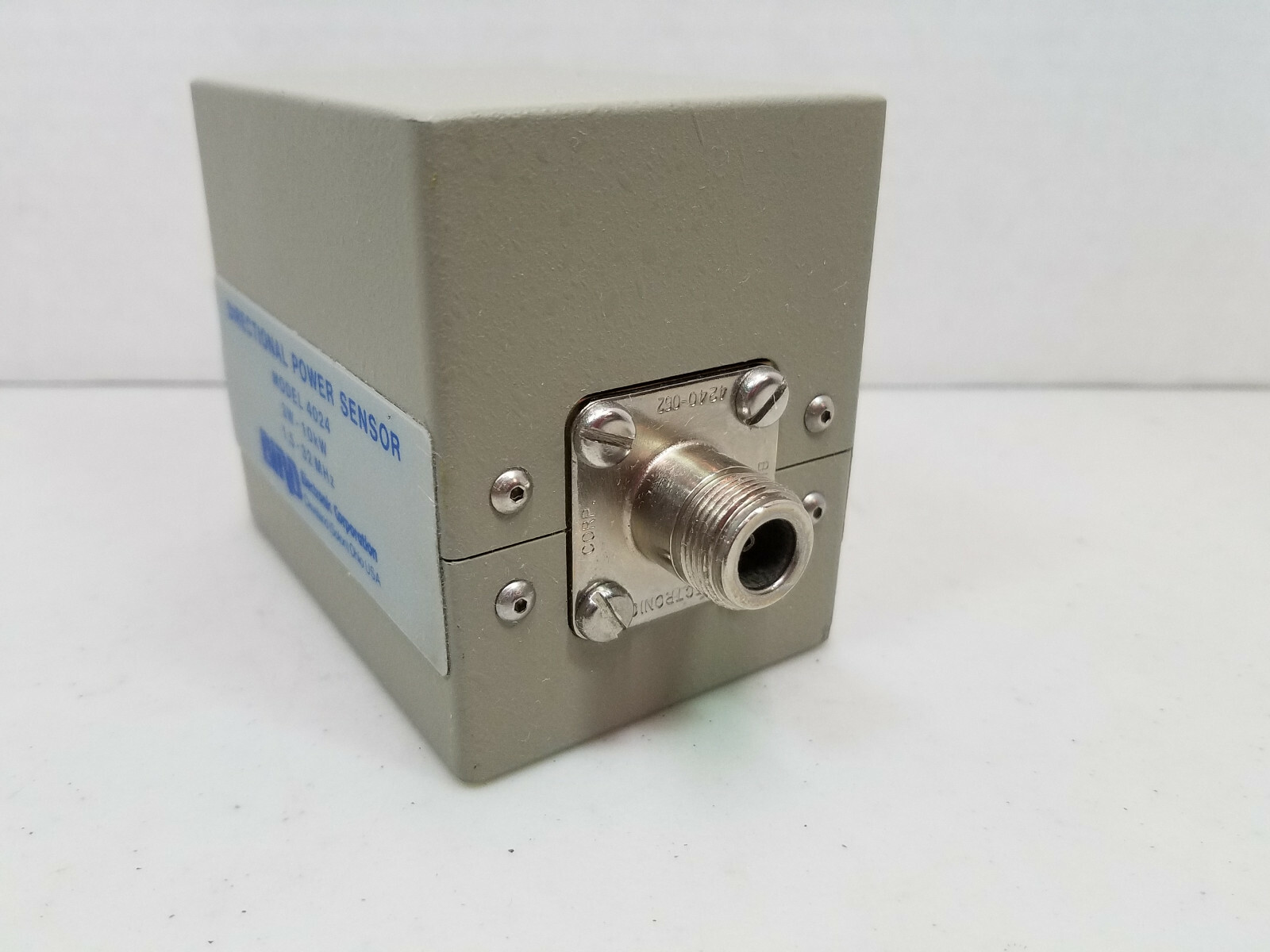 Bird Directional Power Sensor Model 4024 - 3W to 10 kW, 1.5 to 32 MHz