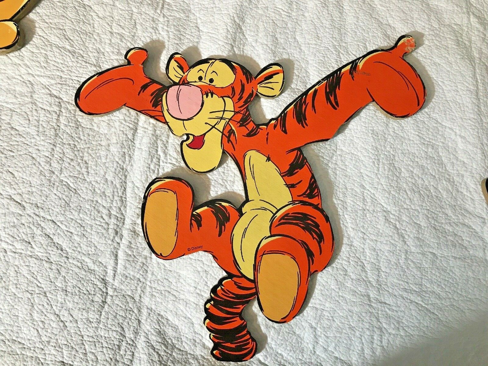Set Of 4 Winnie The Pooh & Pals Disney Wall Hanging Decorations Kids Nursery