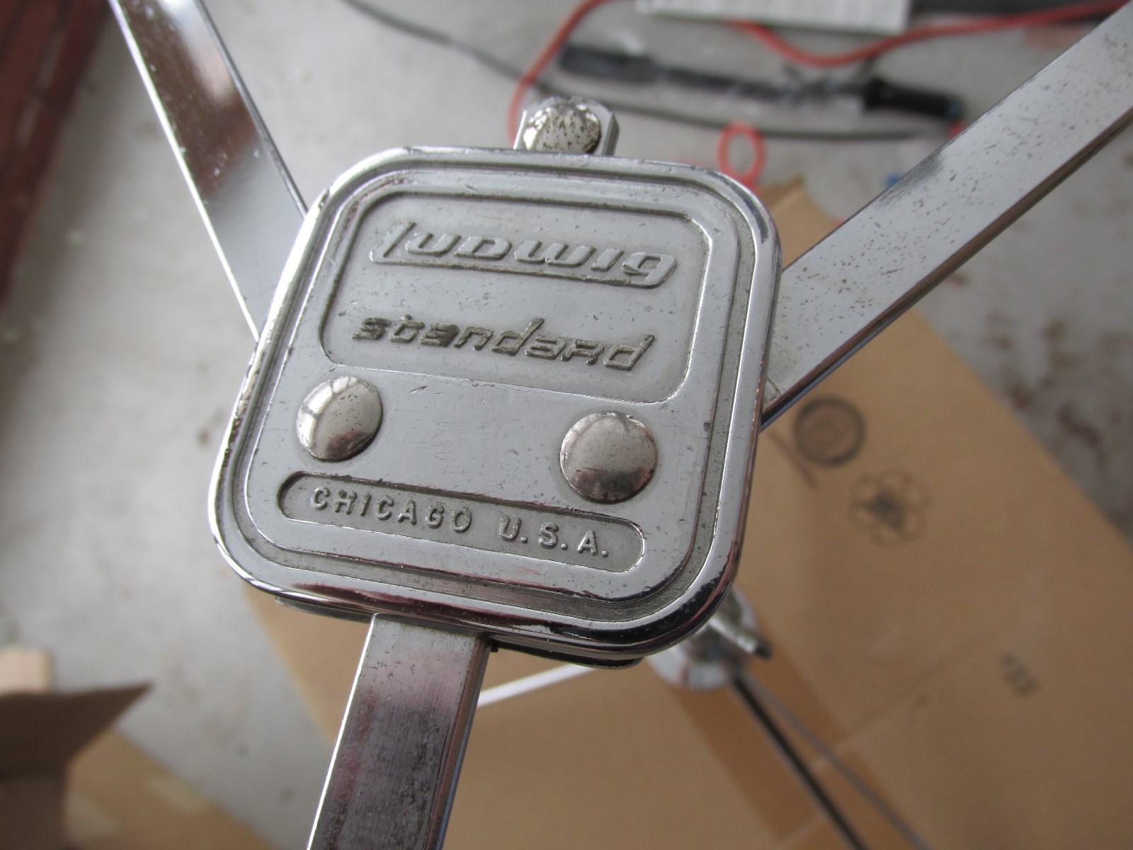 Ludwig Standard Snare Stand From 1970's , Good For Era Correct Hardware!