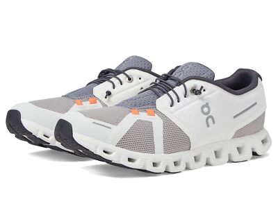 Pre-owned On Man's Sneakers & Athletic Shoes  Cloud 5 Push In Pearl/fossil