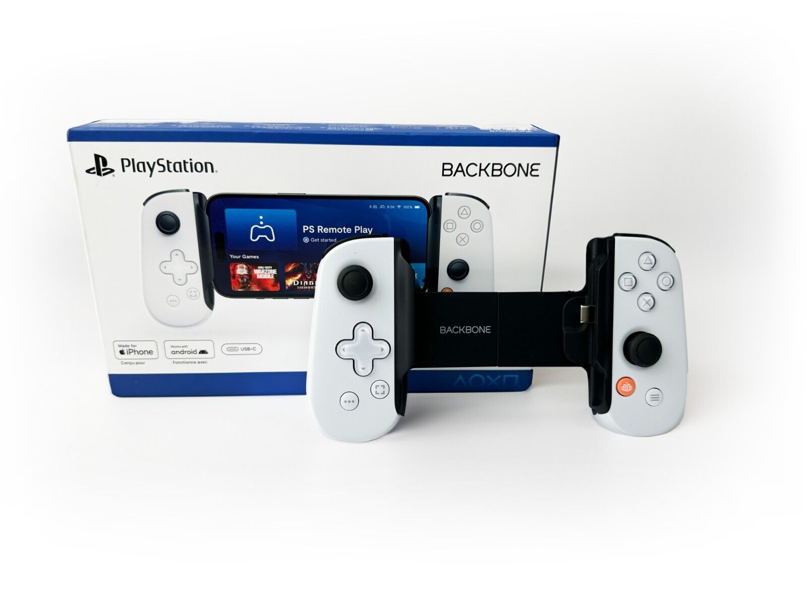 Backbone One, PlayStation Edition For iPhone 15 & Android Backbone One, PlayStation Edition For iPhone 15 & Android