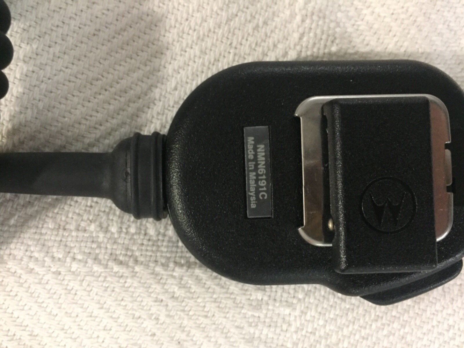 Motorola remote speaker microphone for xts 2500, 3000, 5000