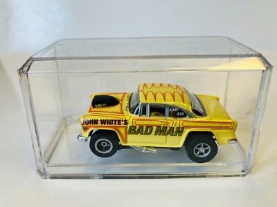 AUTO-WORLD ~ '' BAD MAN ''  '55 CHEVY & Display  NEW~ use on AFX AURORA TYCO
