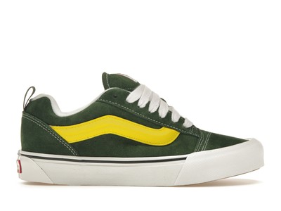 VANS Knu Skool Low Green Yellow - VN0009QCBGN