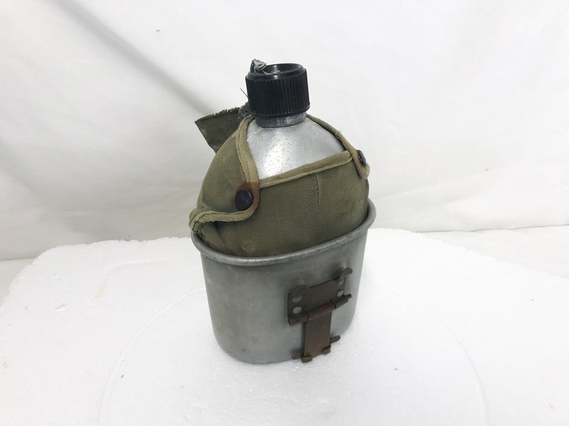 Vintage WWII US Army Canteen with Cover & Canteen CUP est 1940’s eBay