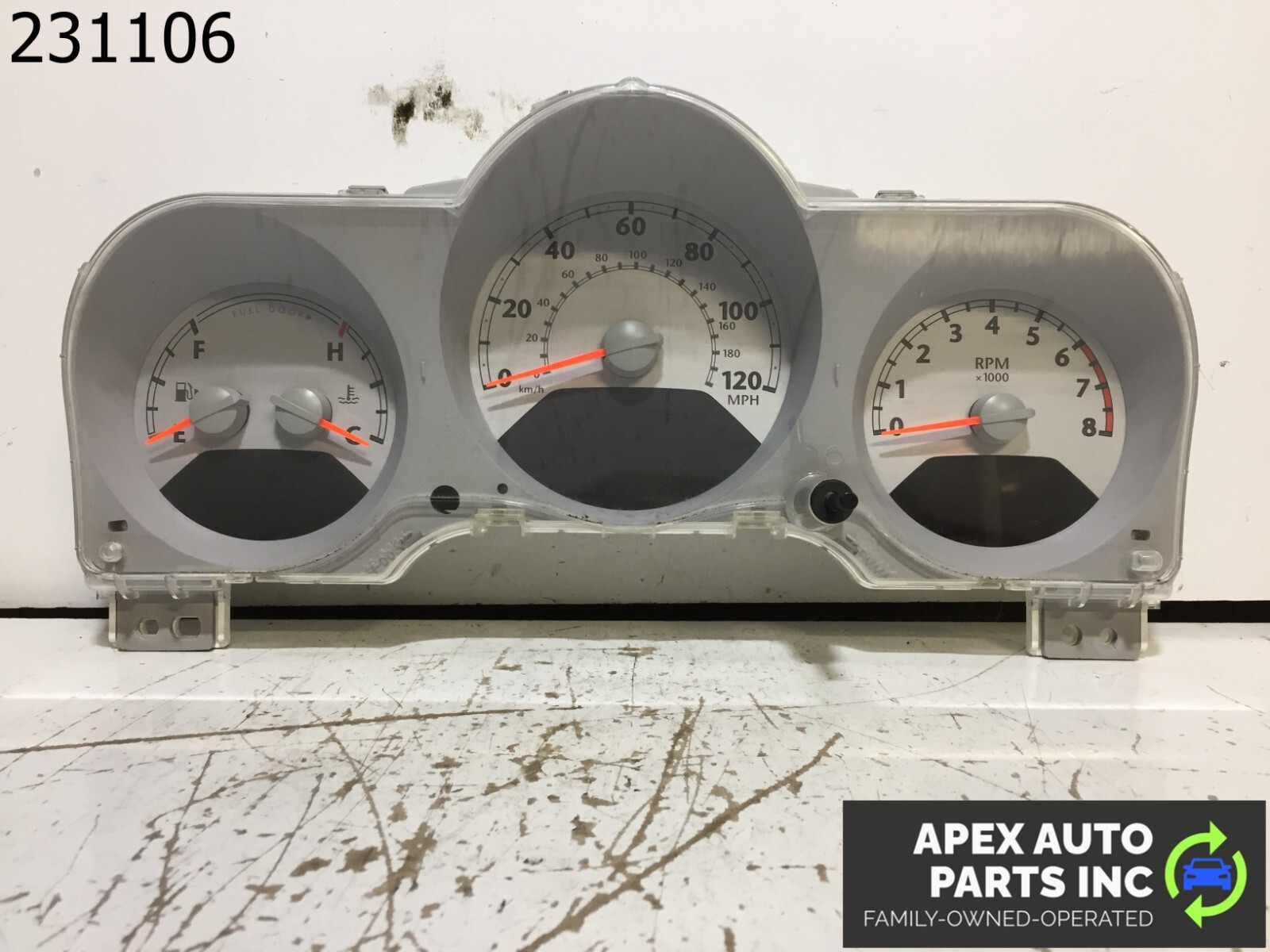 OEM 2006 Chrysler PT Cruiser Speedometer Instrument Cluster