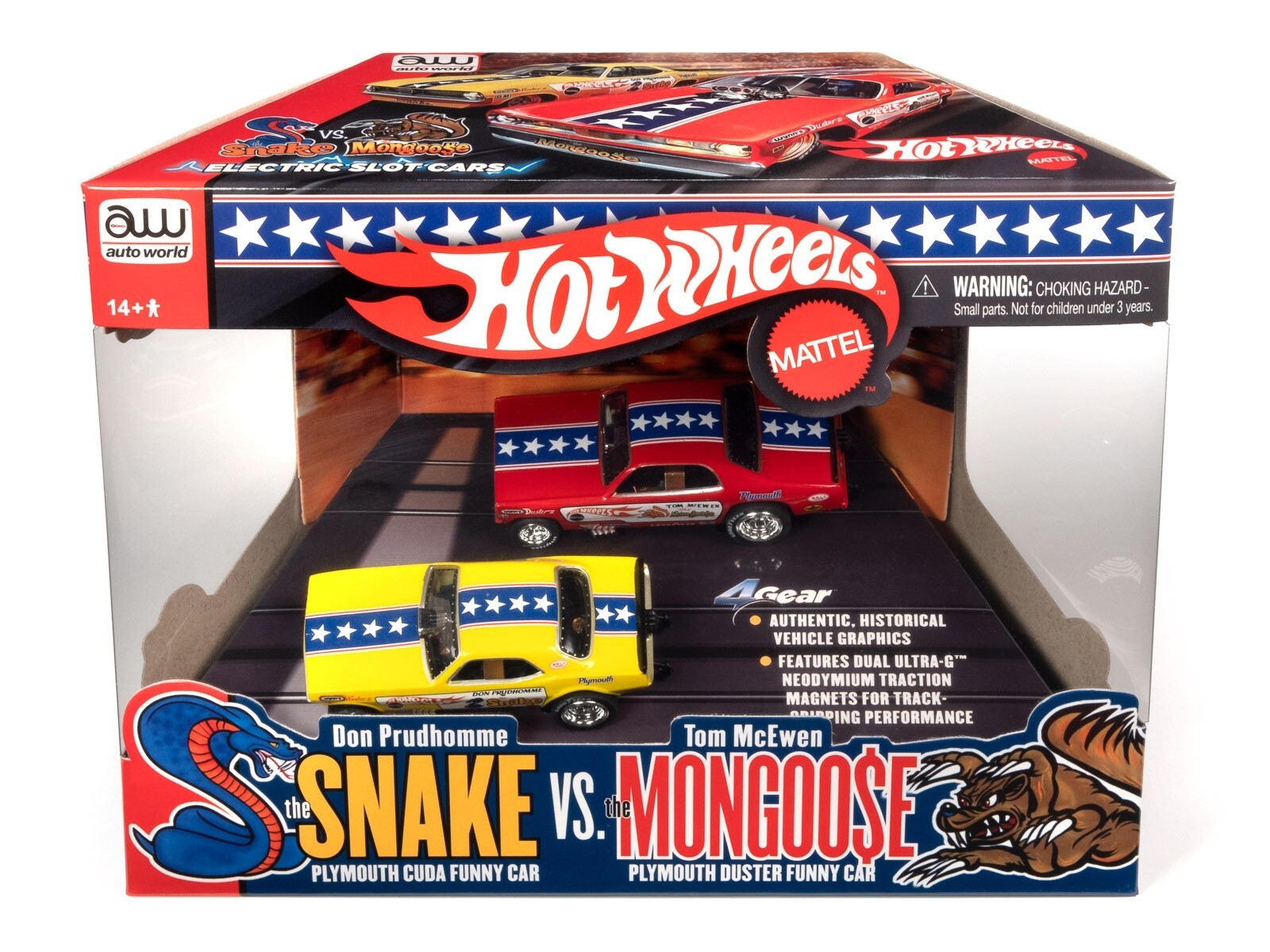ホットウィール チームトランスポートSnake＆ Mongoose 4台セット ホットウィール チームトランスポート アソート 4台セット（国内