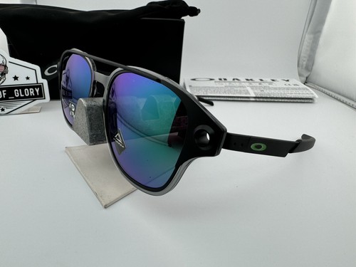 Pre-owned Oakley Coldfuse Matte Black With Prizm Jade Polarized Sunglasses Oo6042-08