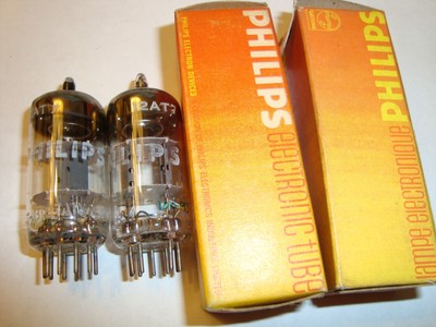 NOS Mullard Blackburn GZ34- Par/2 kom-Philips logo na kutiji