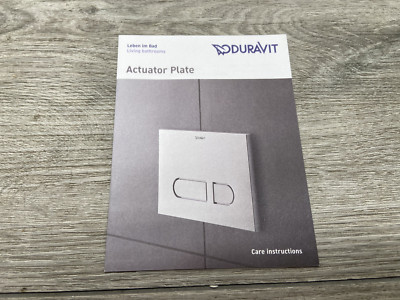 Duravit WD5008011090 Actuator Plate A1 for Toilet