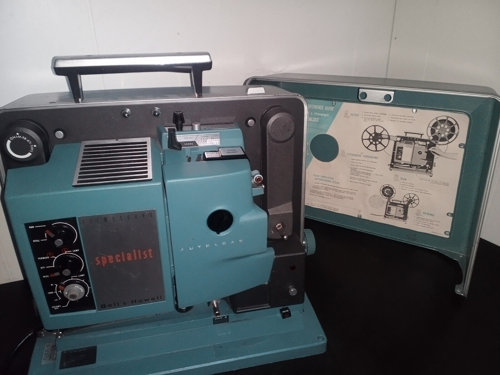 Vintage Bell and Howell Filmosound Specialist Autoload 16mm Vintage Bell and Howell Filmosound Specialist Autoload 16mm