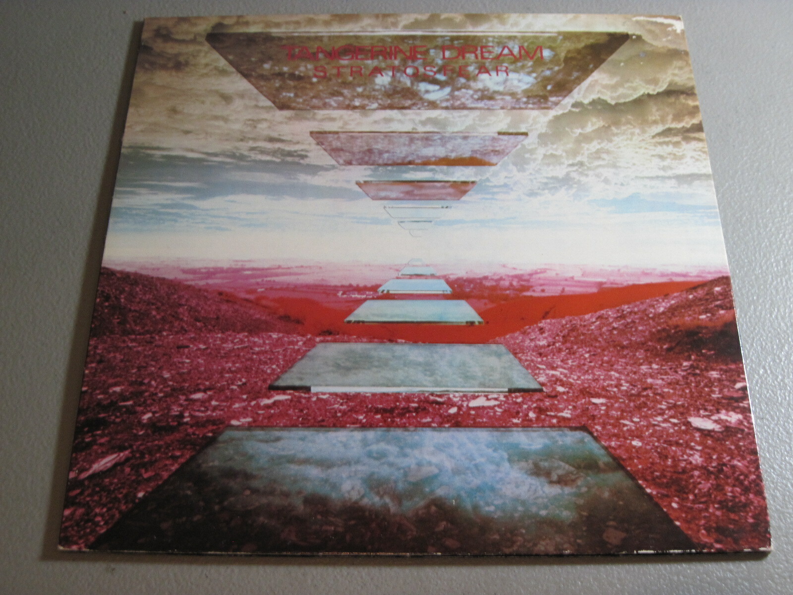 Tangerine Dream- Stratosfear- LP 1976 Virgin V2068 Made In