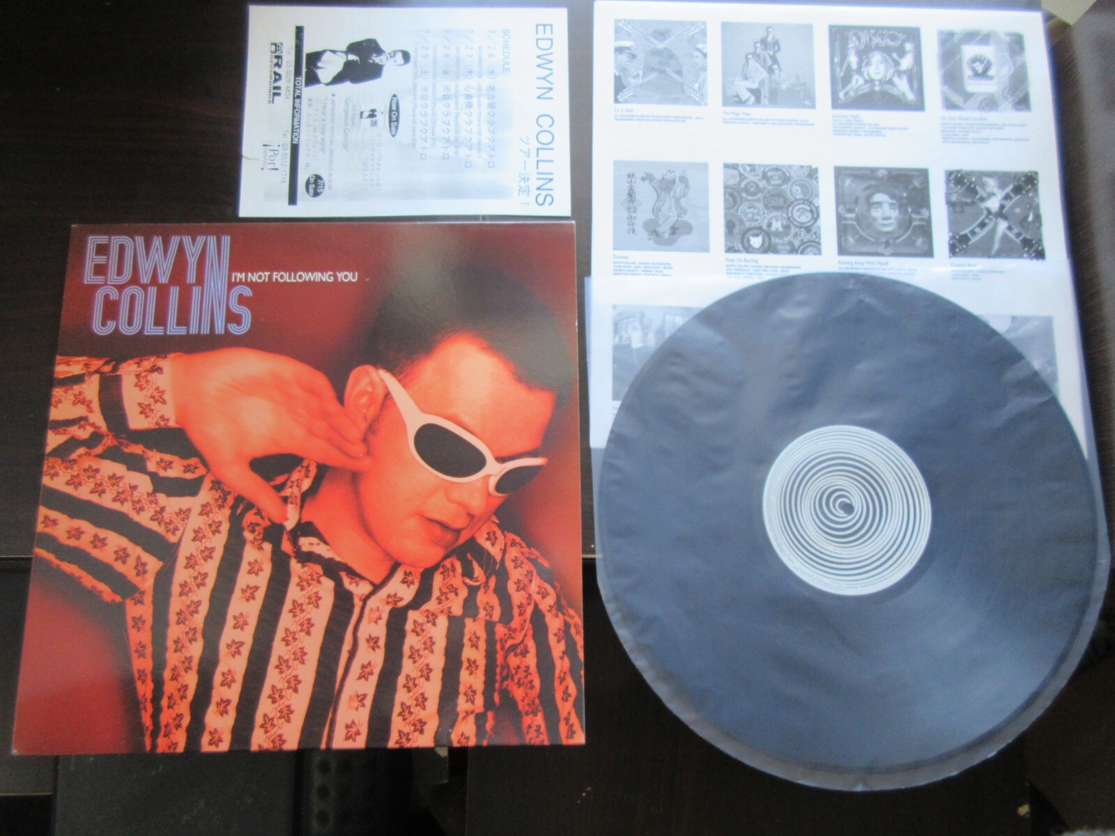 Edwyn Collins I'm Not Following You UK Vinyl LP SETLP39 Prom