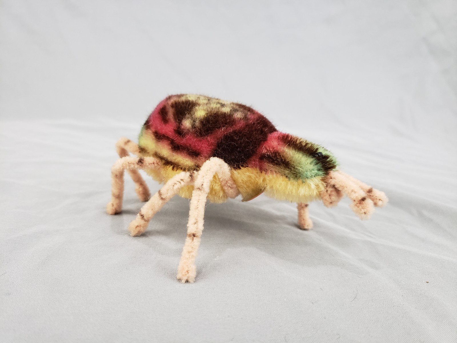 Vintage Steiff Spidy Mohair Plush 12 cm 5 Inches Chest Tag Only Great Shape