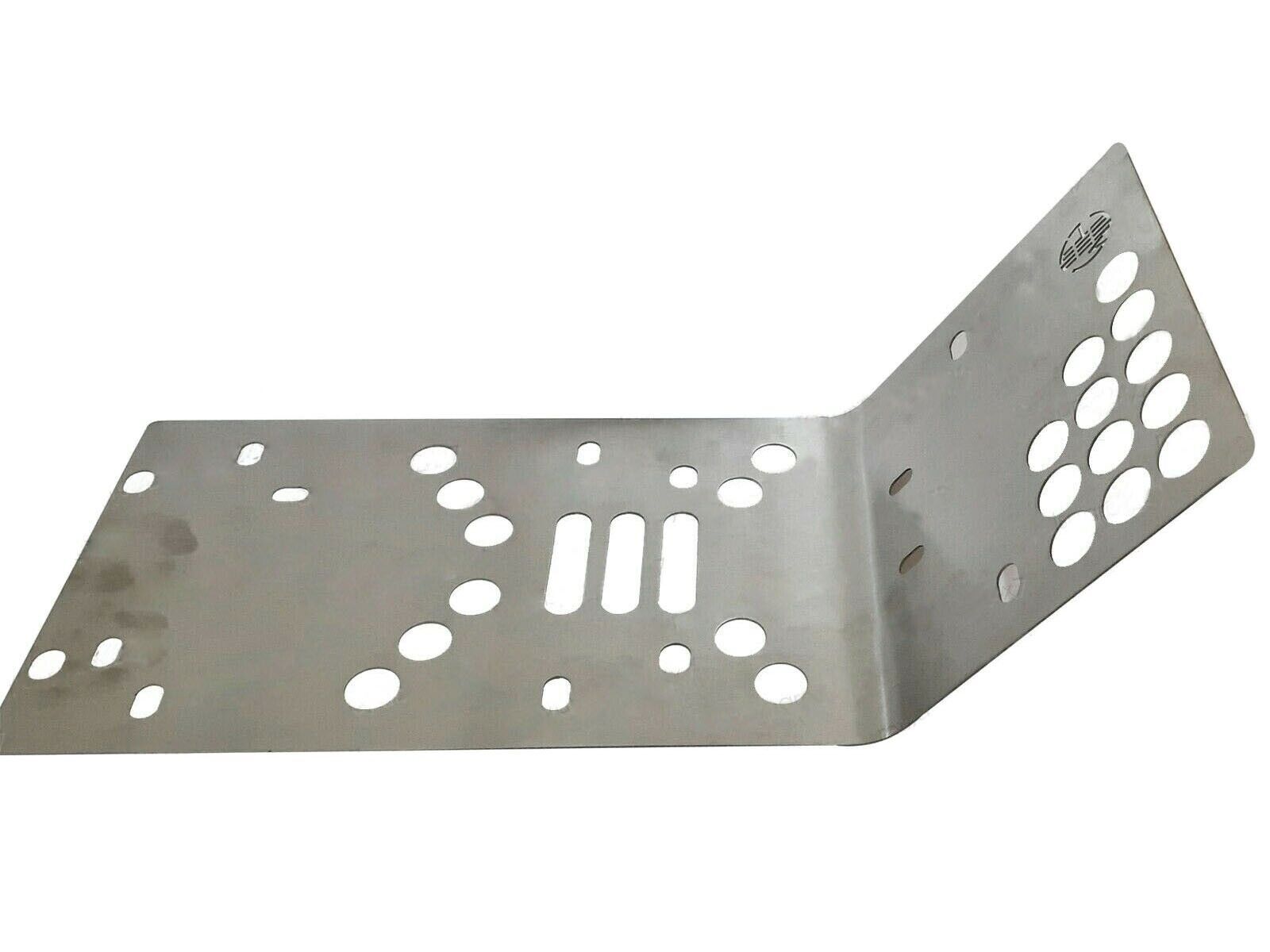 For Royal Enfield Interceptor 650cc Sump guard Aluminium Silver Finish  