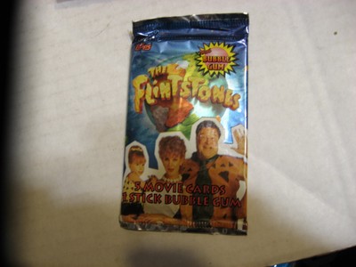 200 Foil PACKS Box LOT 1993 TOPPS FLINTSTONES TRADING CARDS JOHN GOODMAN 1993