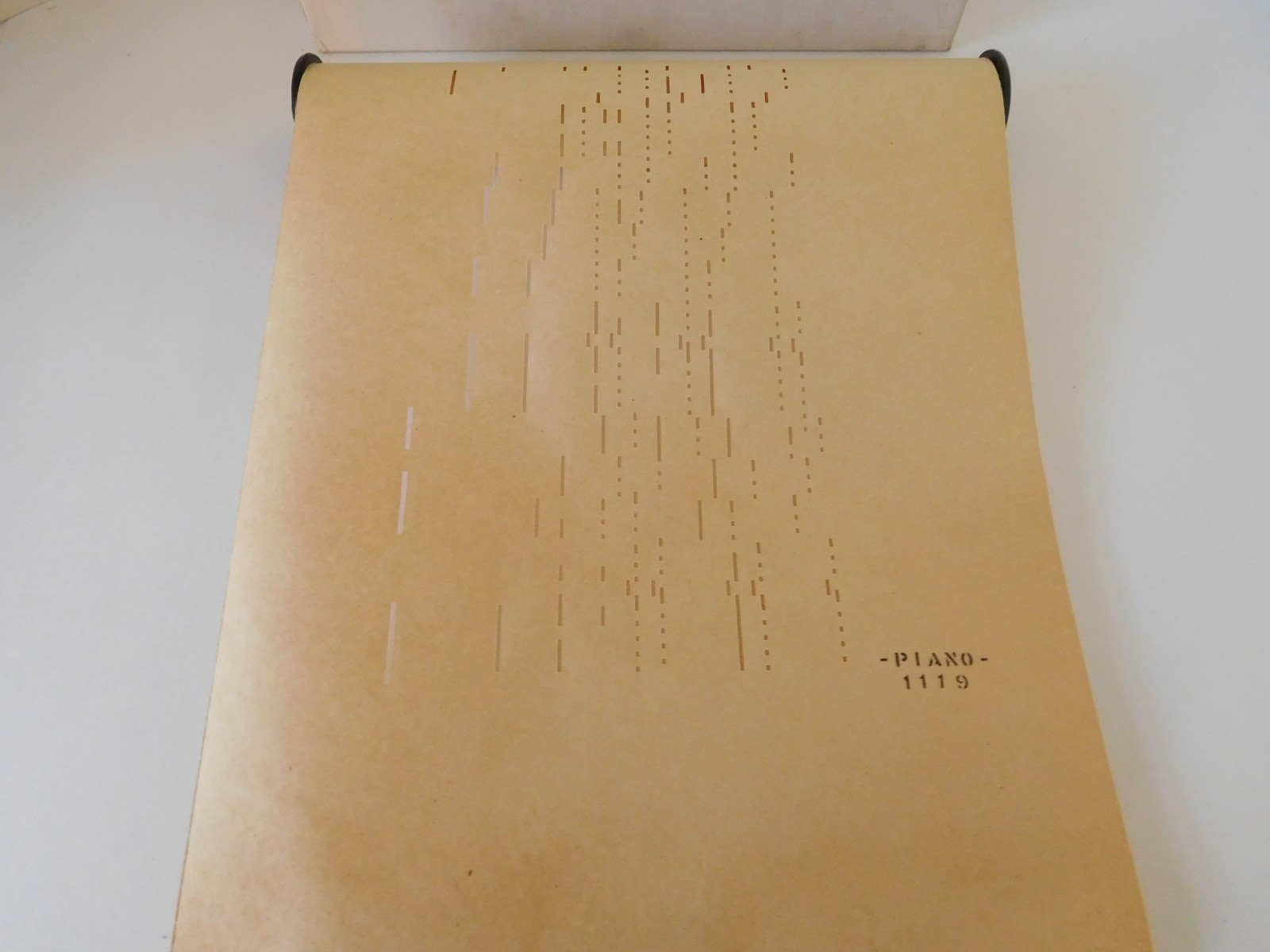 DON'T YOU REMEMBER THE TIME - QRS Player Piano Word Roll 1119 - NO DAMAGE
