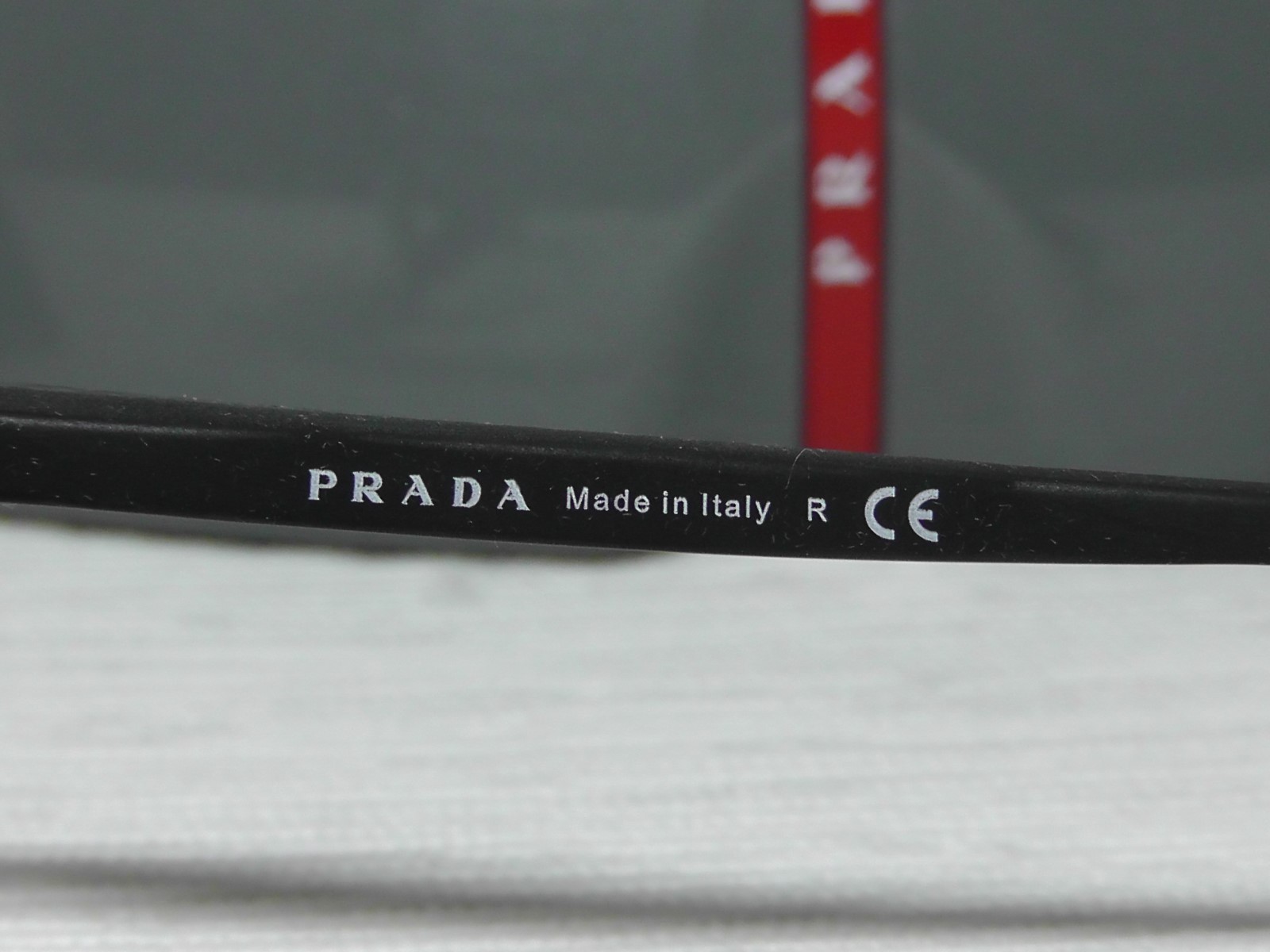Pre-owned Prada Ps 51os Aviator Black Frame Smoke Lens Sunglasses 62 14 135italynib In Gray
