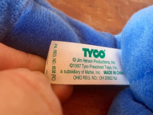 VINTAGE TYCO SESAME STREET GROVER 9