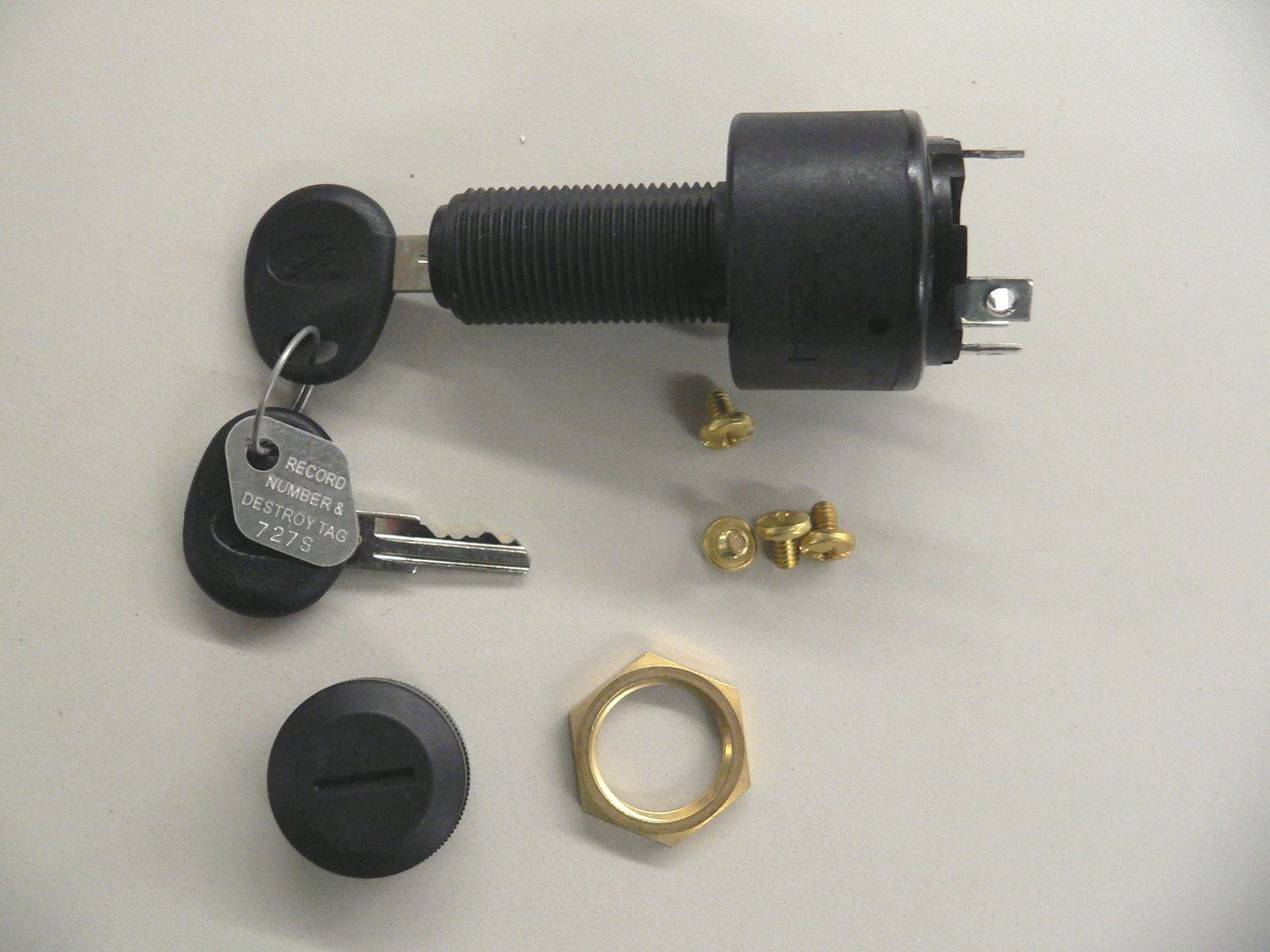 NEW OEM SEA RAY IGNITION STARTER SWITCH BLACK 1409366 SEARAY