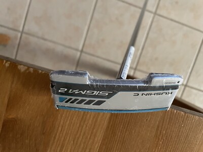 NEW PING KUSHIN C SIGMA 2 BLACK DOT PUTTER PP60 ADJUSTABLE GRIP FACTORY WRAPPED 