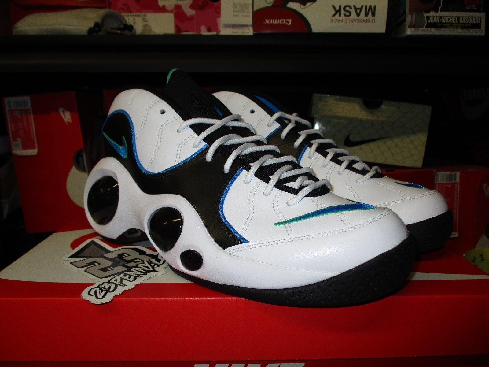 スニーカー Nike Air Zoom Flight 95 DM0524-100 Nike Air Zoom Flight 95 'White Photo Blue' Black DM0524-100