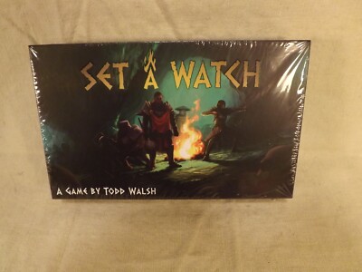Set A Watch - A Game By Todd Walsh - Rock Manor Games NEW SEALED Card/Board Game