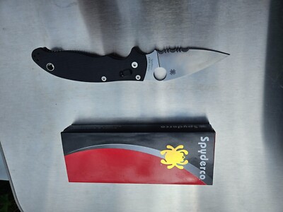 Spyderco Manix 2 Signature Knife with 3.37'' CPM S30V Steel Blade and Durable Bla