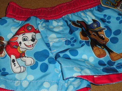 Paw Patrol Infant Boy Swim Suit Size 0/3M BRAND NEW Chase & Marshall CUTE GIFT