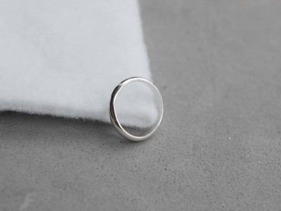 Sterling Silver Baby Ring Size 