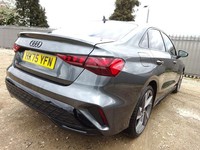 2025 75 REG AUDI A3 S LINE BLACK EDITION 35 TFSI DAMAGED REPAIRABLE SALVAGE