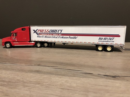 ミニカー DCP 1/64 freightliner DCP FIRST GEAR 1/64 SCALE FREIGHTLINER CABOVER, WHITE & BLUE