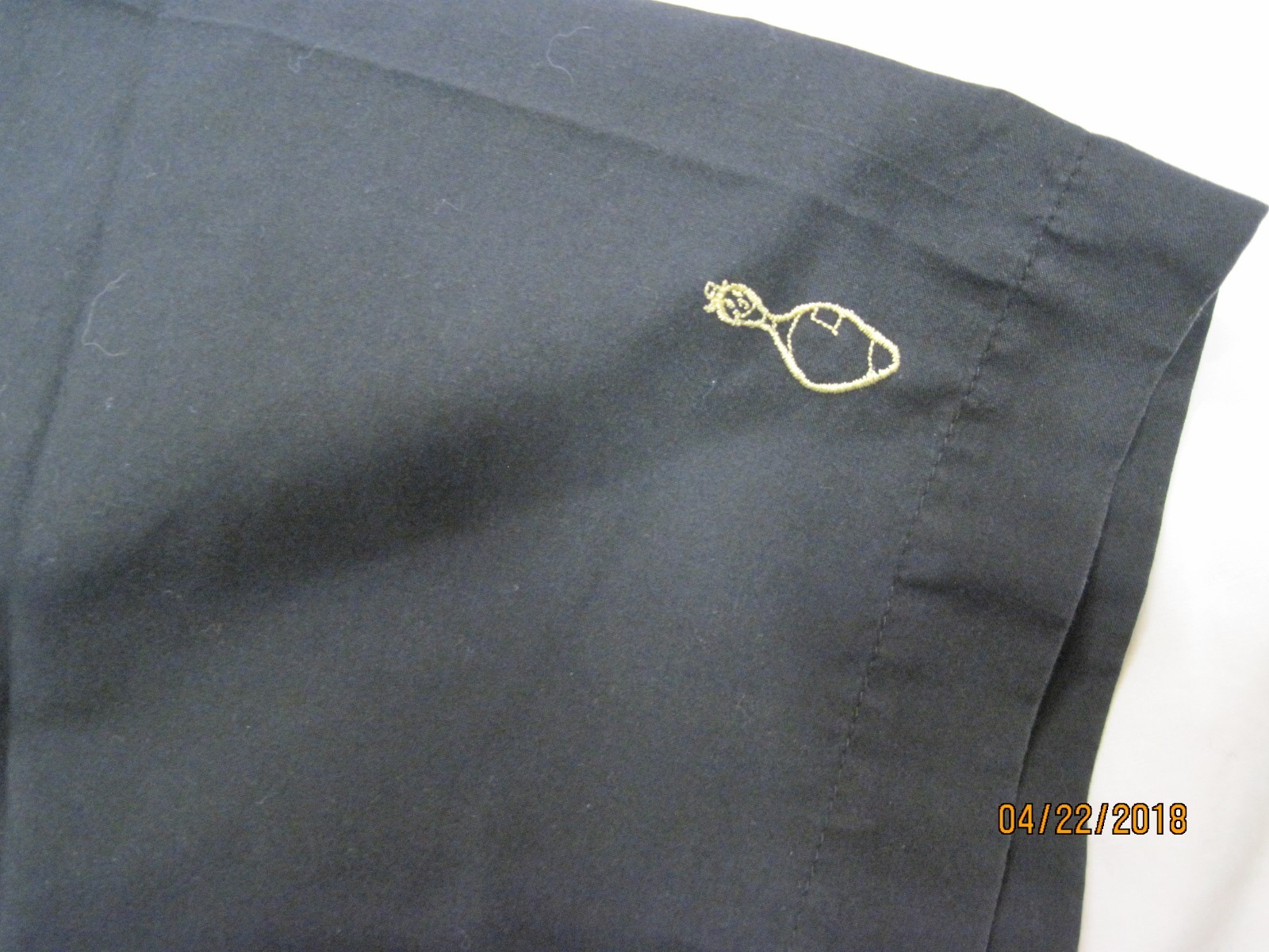 CRUISIN USA BOWLING SHIRT SIZE 4XL BLACK AND YELLOW  BLANK BACK  MENS WOMANS